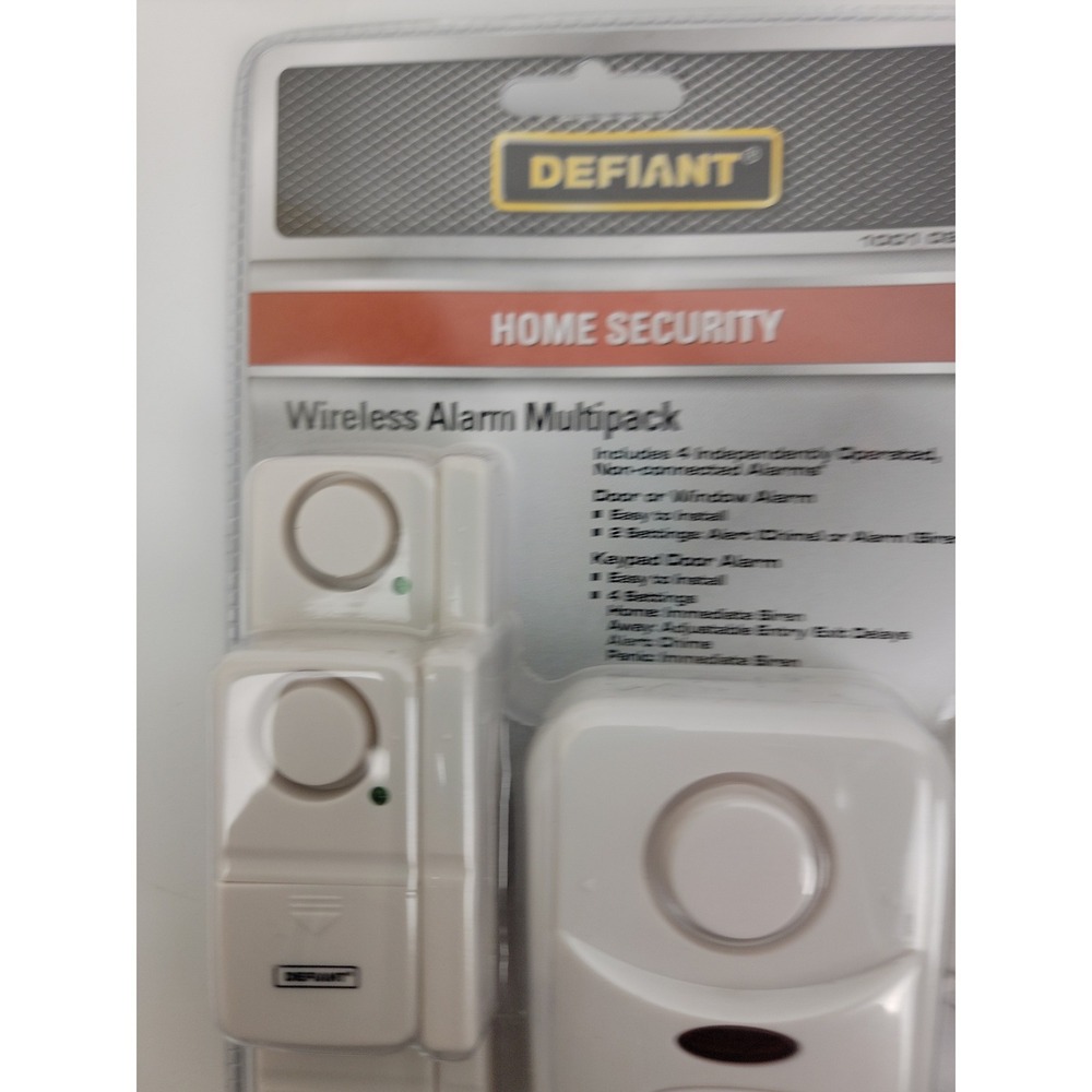 Defiant Wireless Alarm Multipack 120dB Security Door Window Keypad 1001090458 - Picture 4 of 9